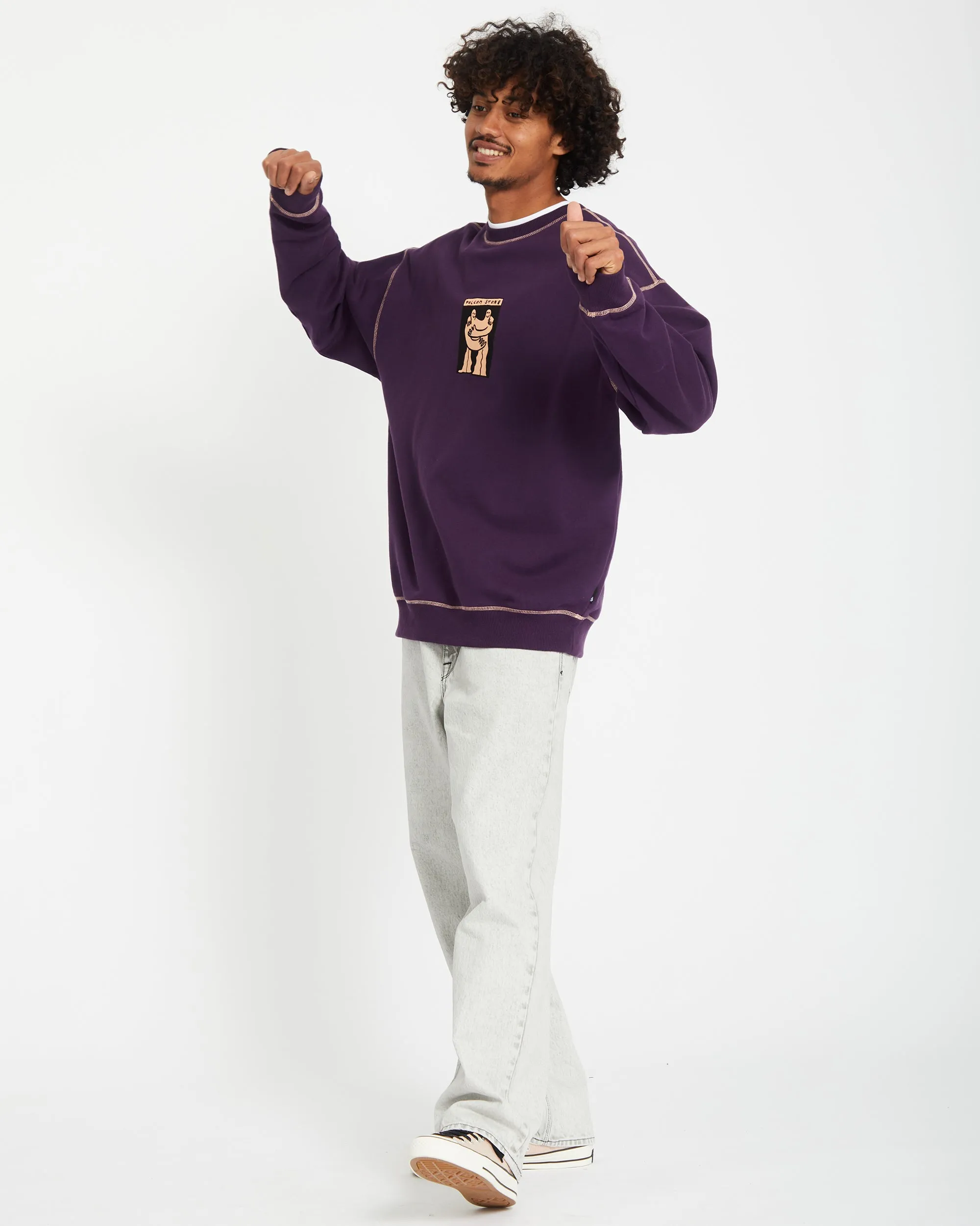Podcol Sweatshirt - GRAPE ROYALE