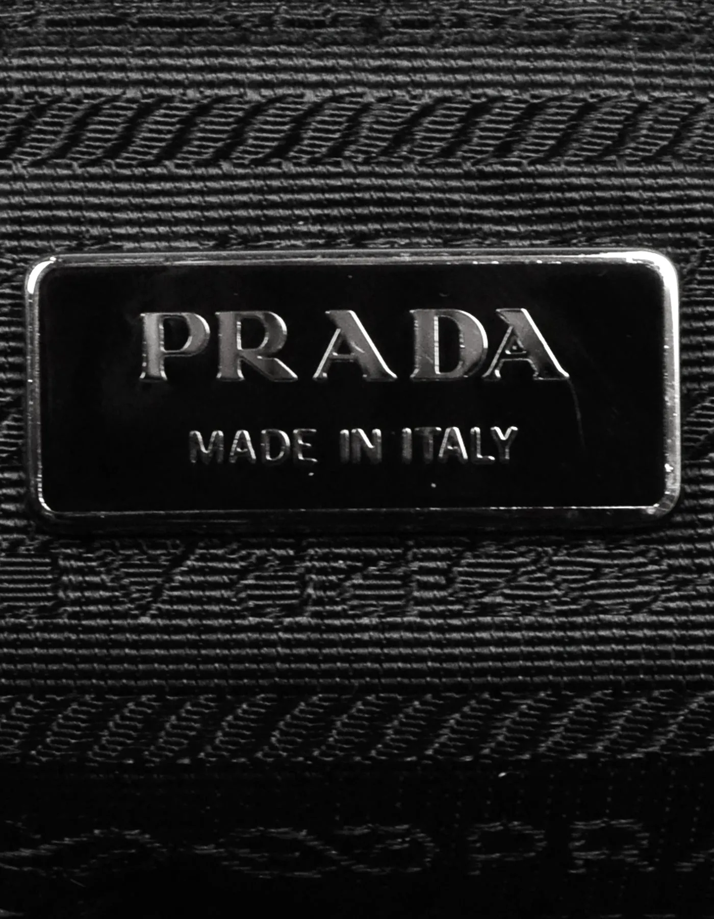 Prada Black Nylon & Leather Trim Double Pocket Backpack Bag