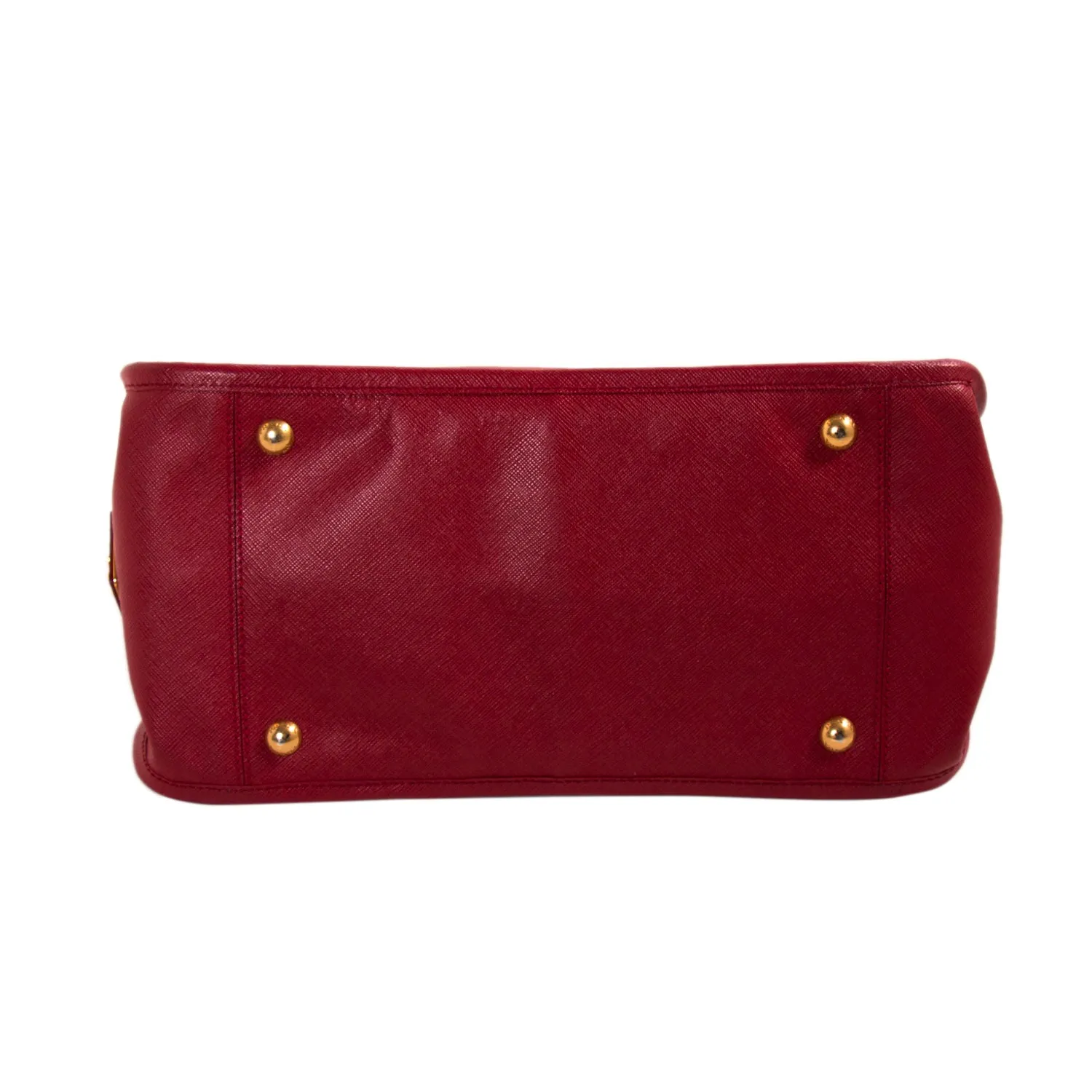 Prada Saffiano Lux Double Handle Tote Bag