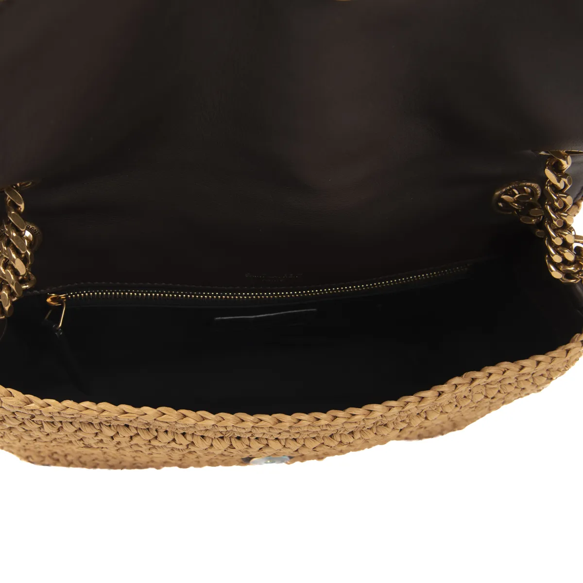 Pre-Owned Yves Saint Laurent Medium Niki In Raffia