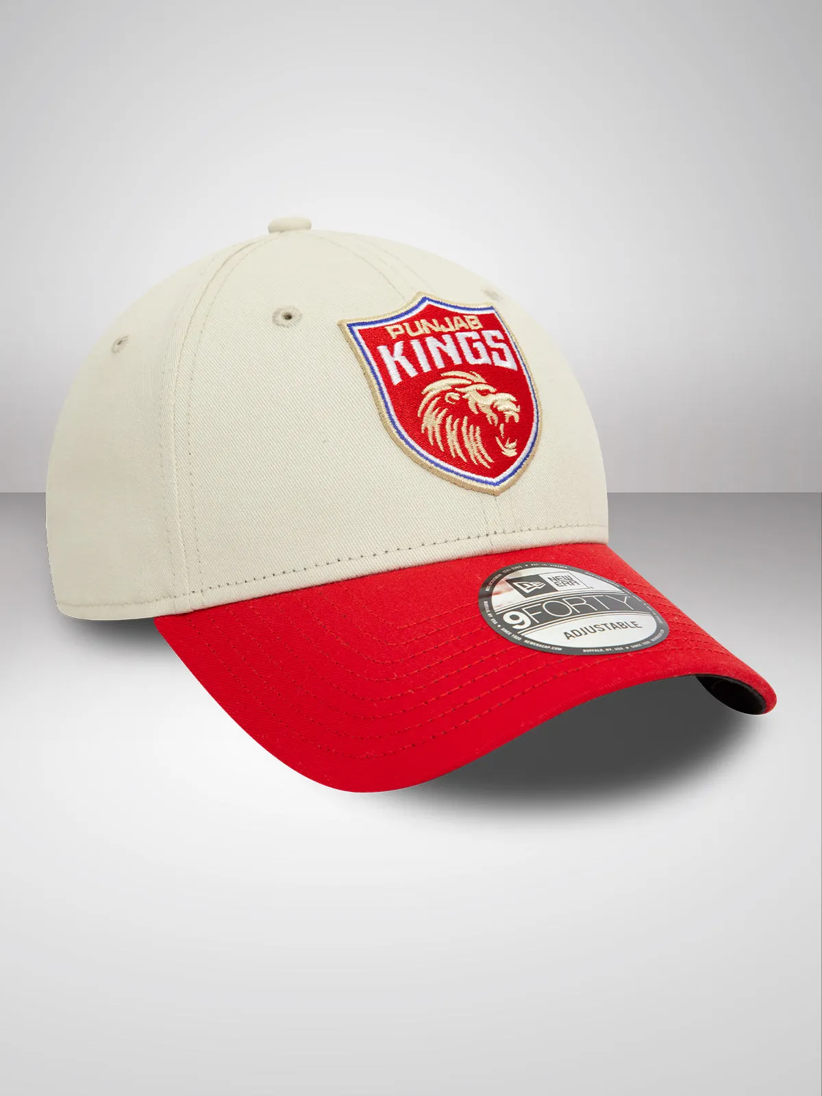 Punjab Kings: Official New Era Stone Adjustable Baseball Cap