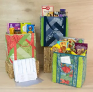QAYG Utility Shopper's Totes -- 3 per pack