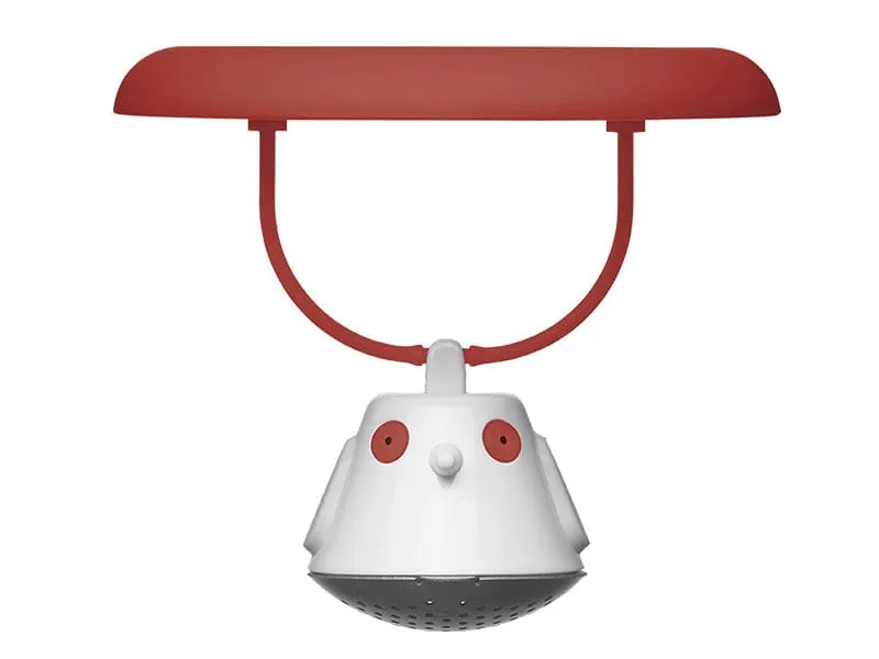 QDO Birdie Swing Tea Infuser Red 567608