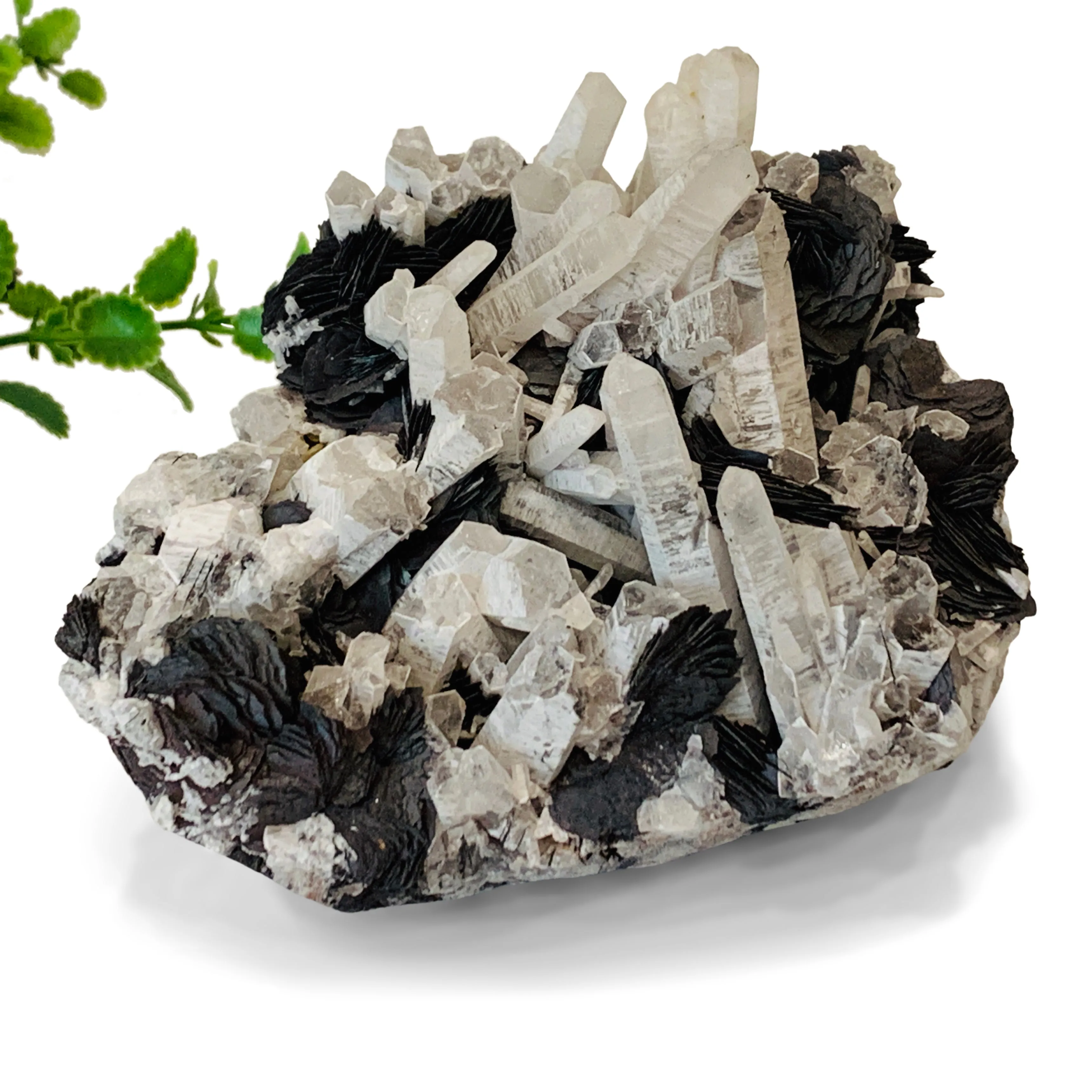 Quartz and Hematite Specimen