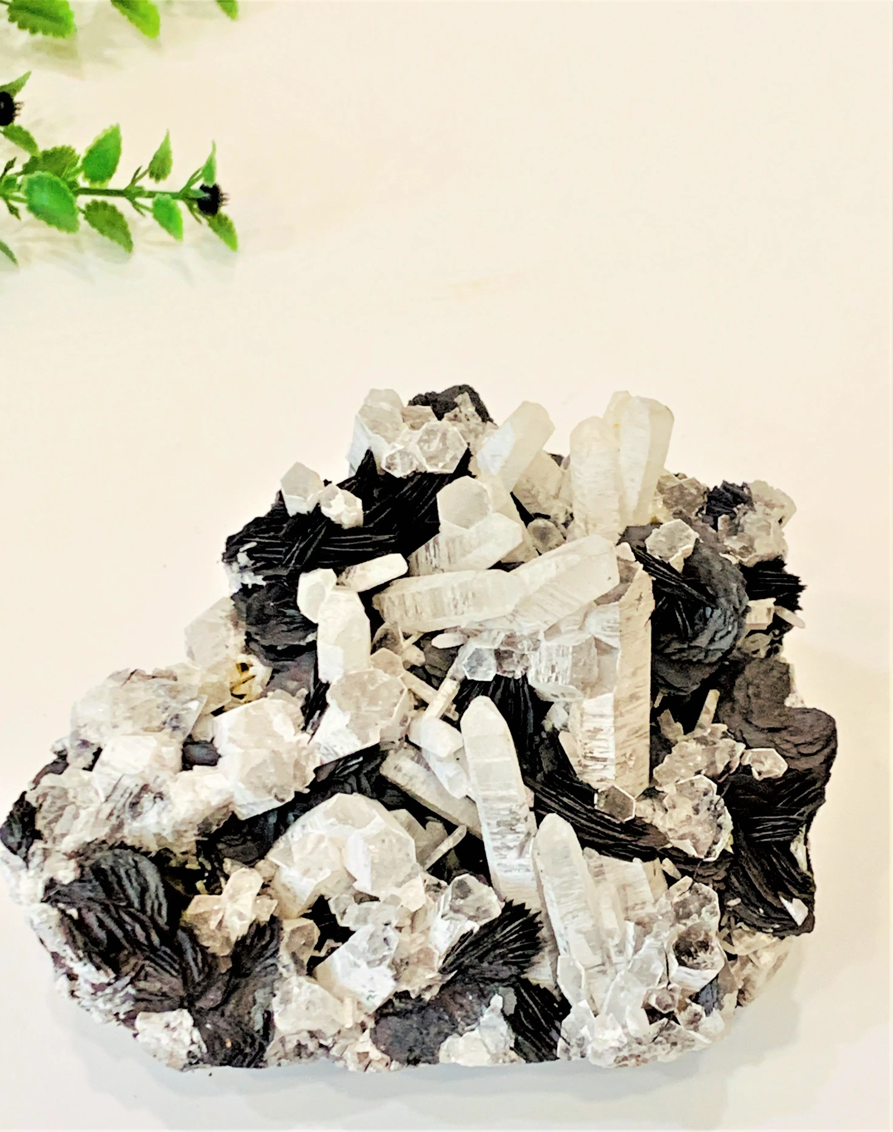Quartz and Hematite Specimen