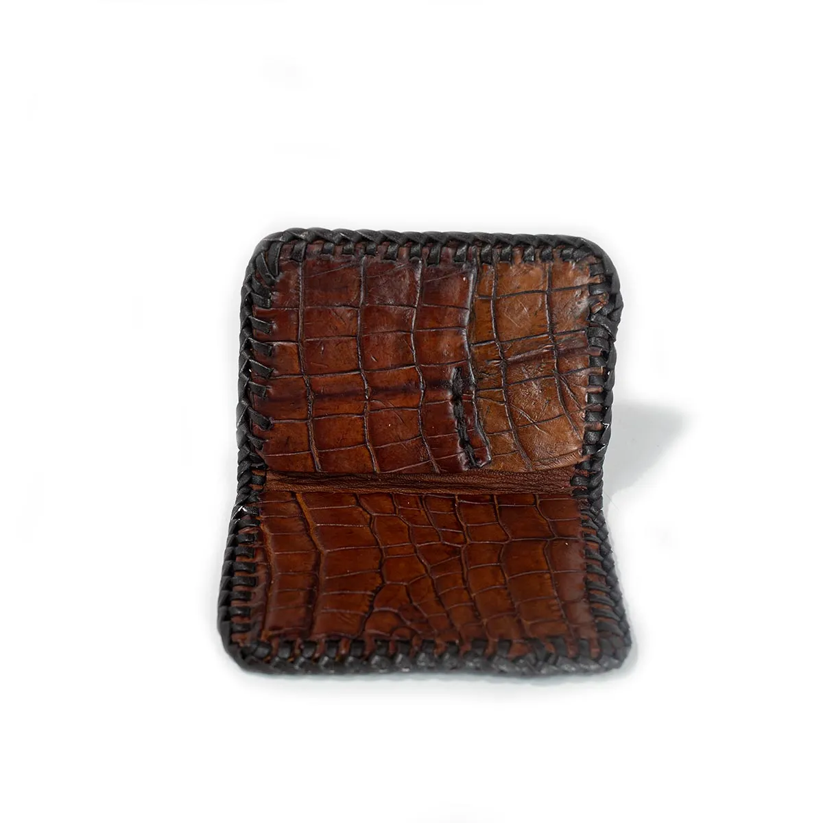 Quick Flip Hand Wallet "Cognac"