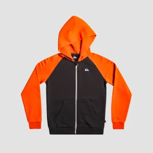 Quiksilver Easy Day Raglan Zip Hoodie Tarmac - Kids