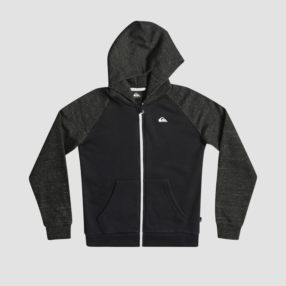 Quiksilver Easy Day Zip Hoodie Black - Kids