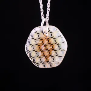 "Fortuna" Hex Honeyglass Necklace
