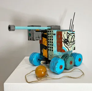 "If Fisher Price Made a Tank" by James Demski - Jimbot