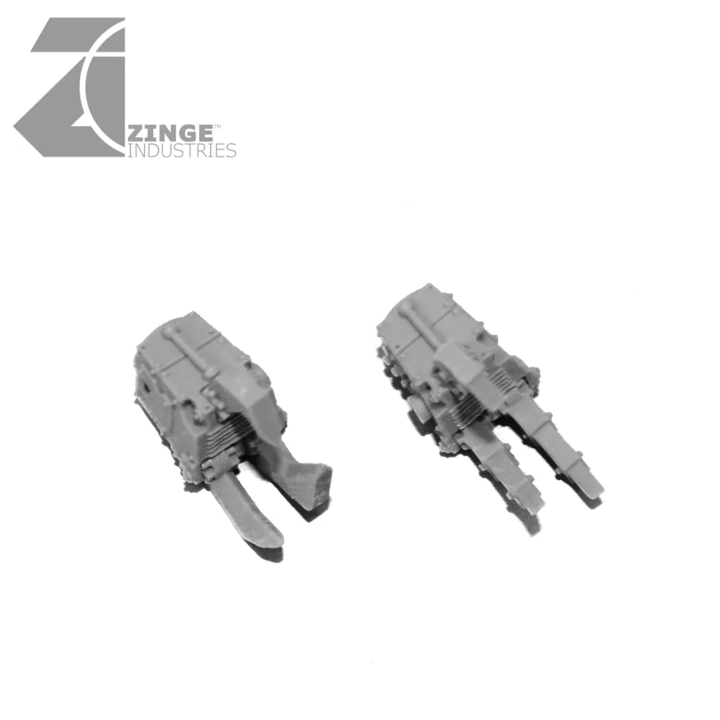 Ramshackle Mechanical Orc Claws Large Size Sprue set of 2