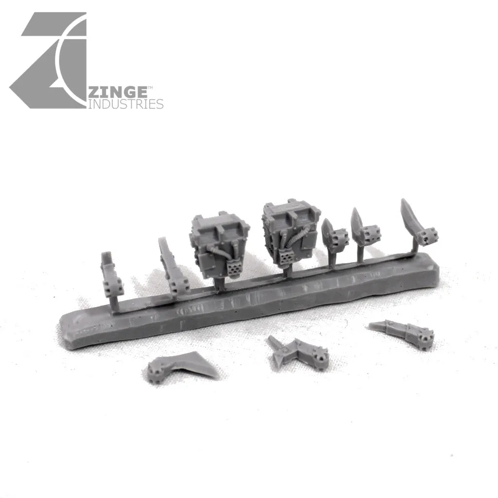 Ramshackle Mechanical Orc Claws Large Size Sprue set of 2