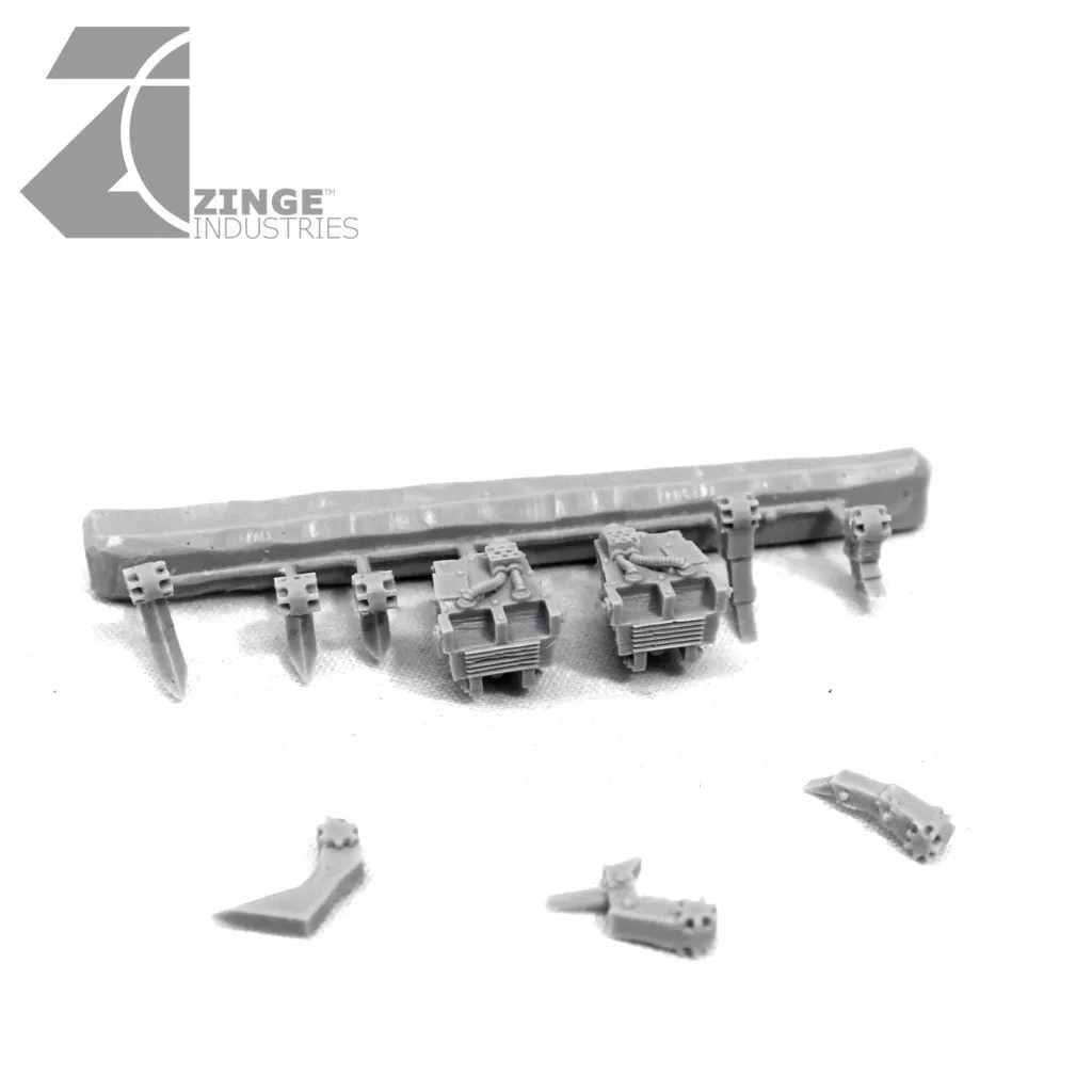 Ramshackle Mechanical Orc Claws Large Size Sprue set of 2