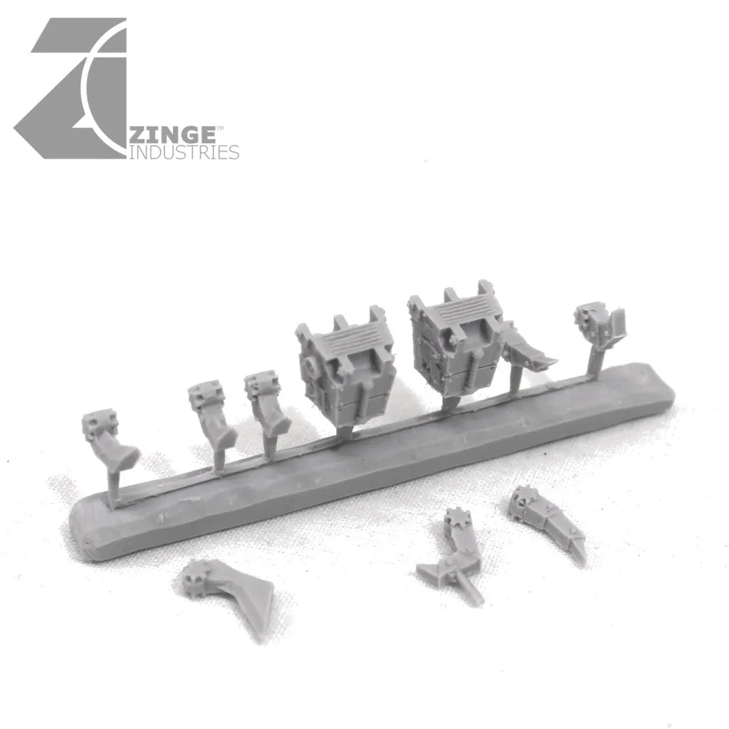 Ramshackle Mechanical Orc Claws Large Size Sprue set of 2