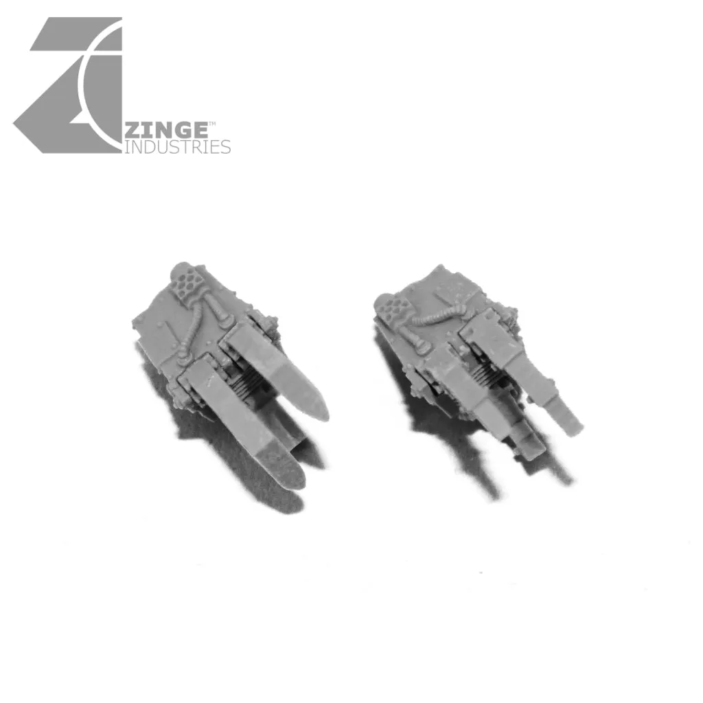 Ramshackle Mechanical Orc Claws Large Size Sprue set of 2
