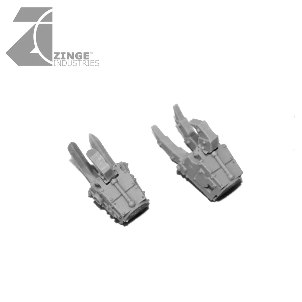 Ramshackle Mechanical Orc Claws Large Size Sprue set of 2