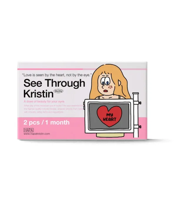 [Ready] Hapa Kristin See Through Kristin Olive Brown | 1 Month