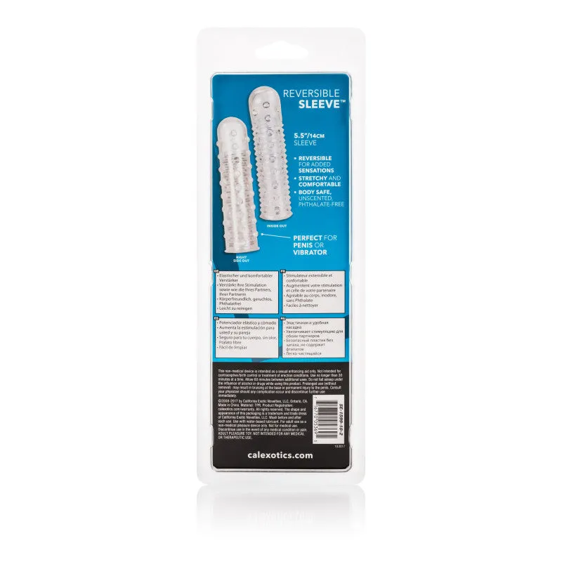 Reversible Clear Sleeve