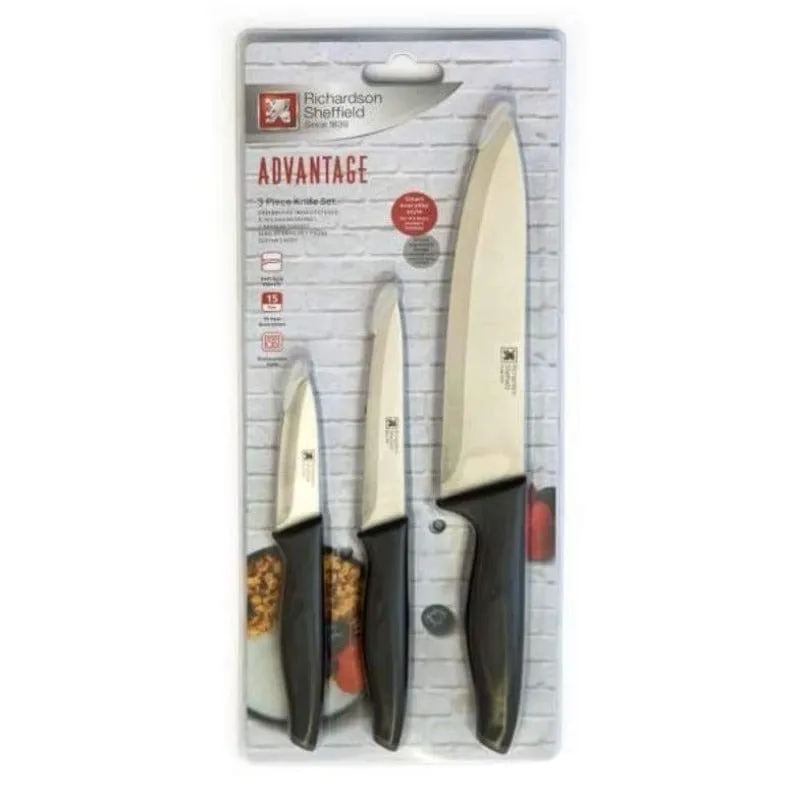 Richardson Sheffield Advantage 3 Piece Starter Knife Set