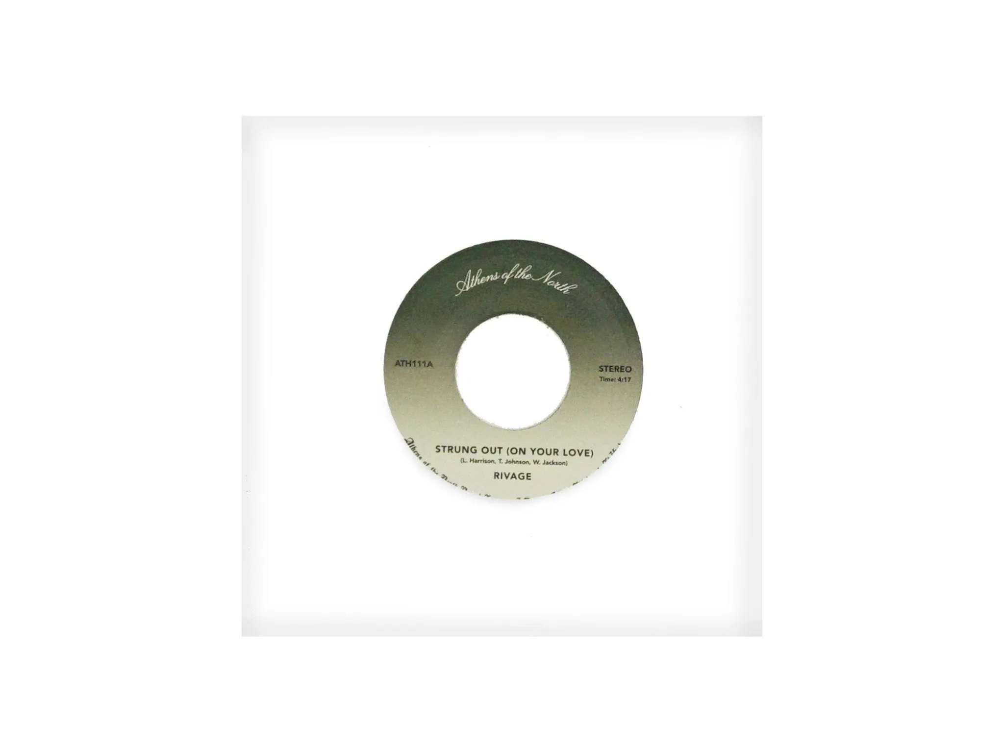 Rivage- Strung out on Your Love 7"