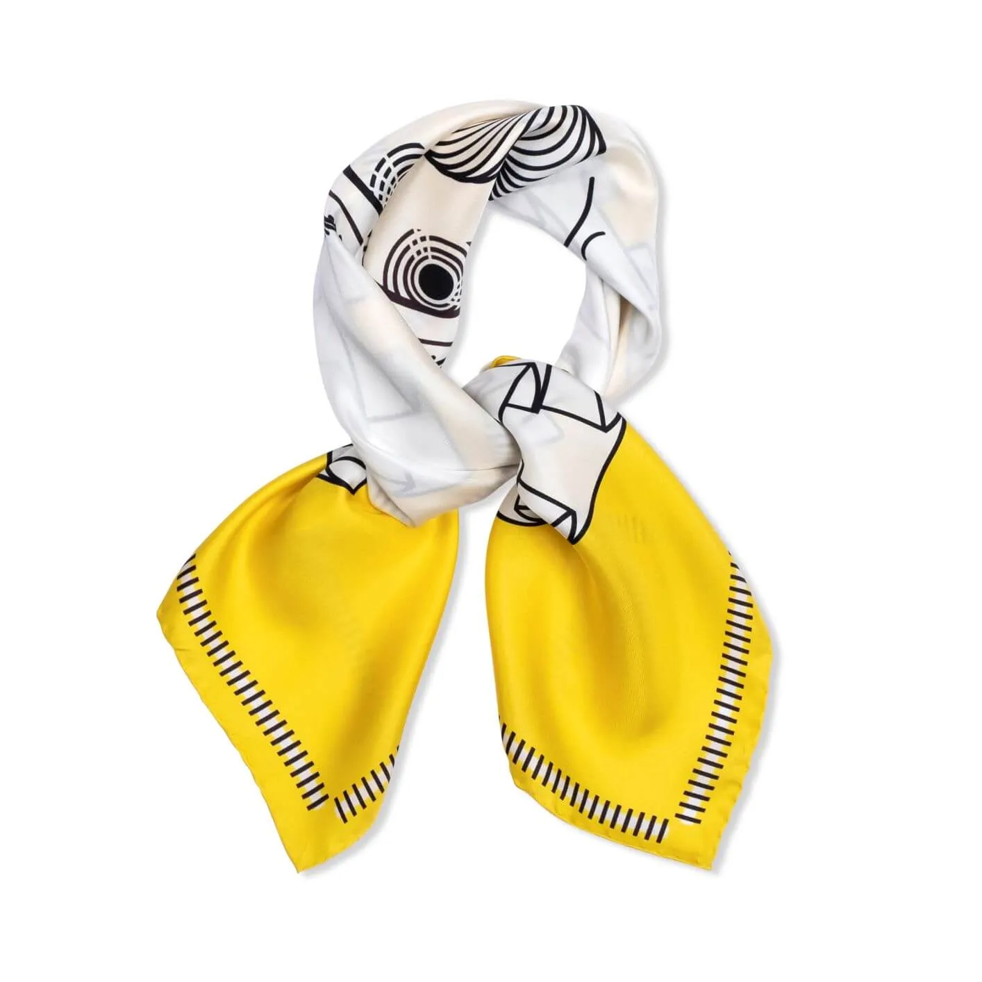 Rosette Yellow Bandana