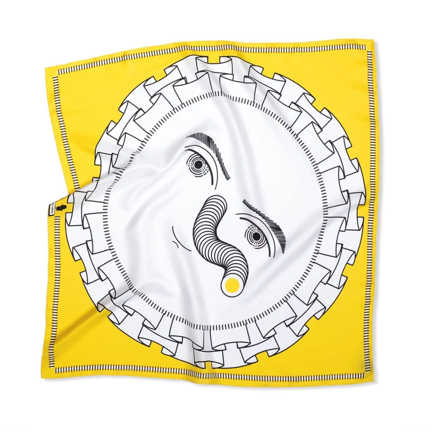 Rosette Yellow Bandana