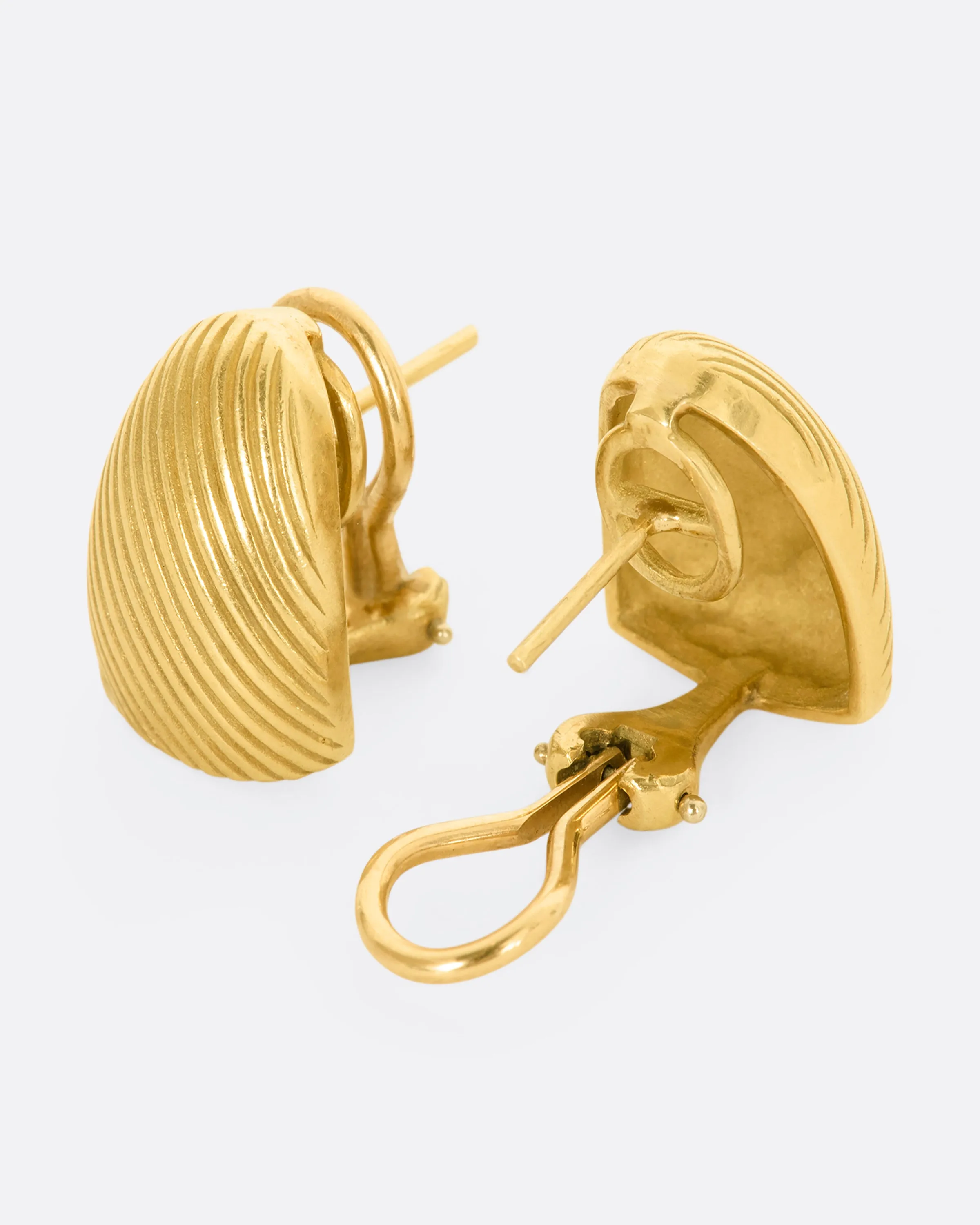 Rounded Arch Stud Earrings