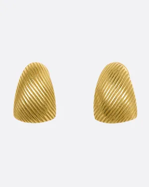 Rounded Arch Stud Earrings