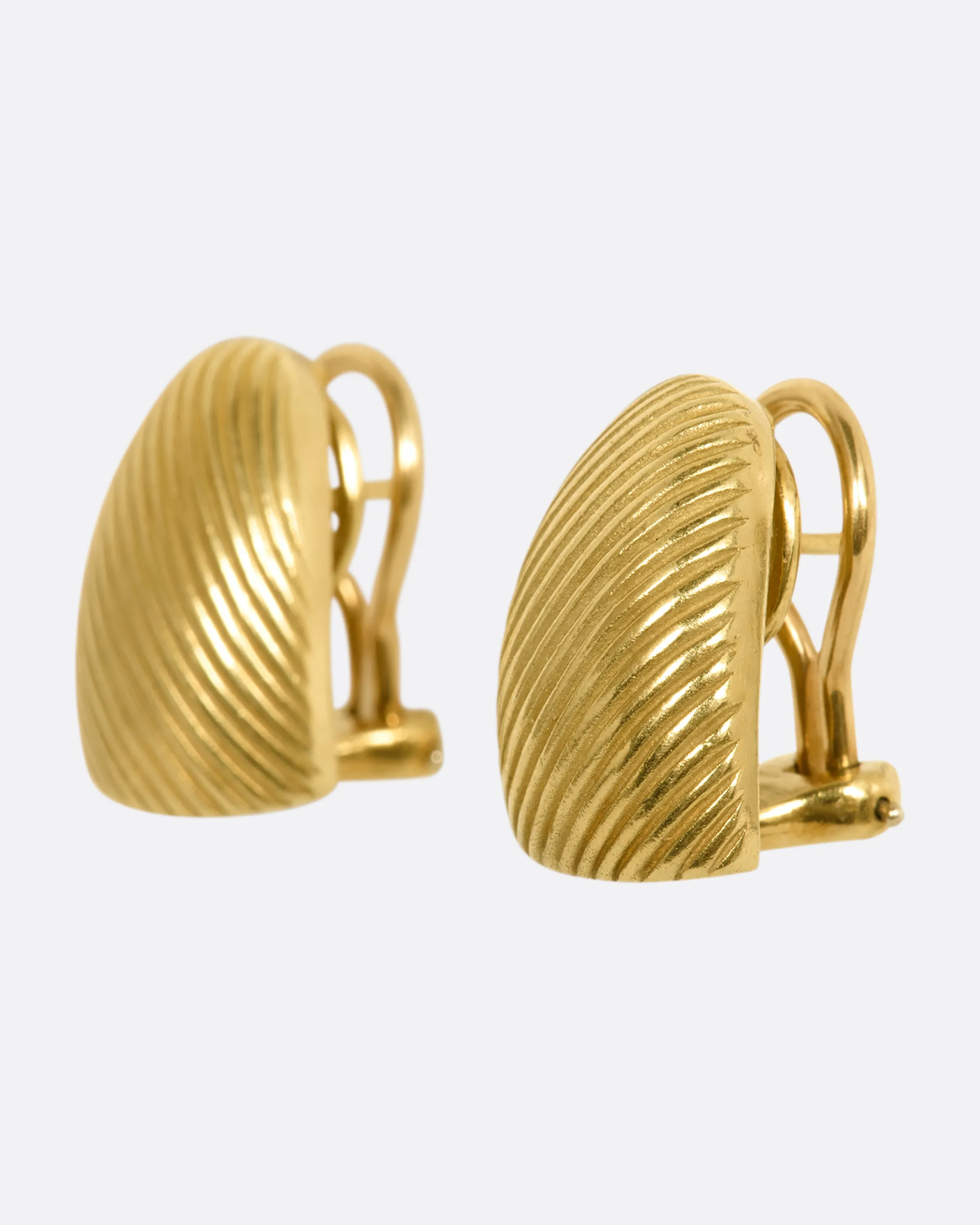 Rounded Arch Stud Earrings