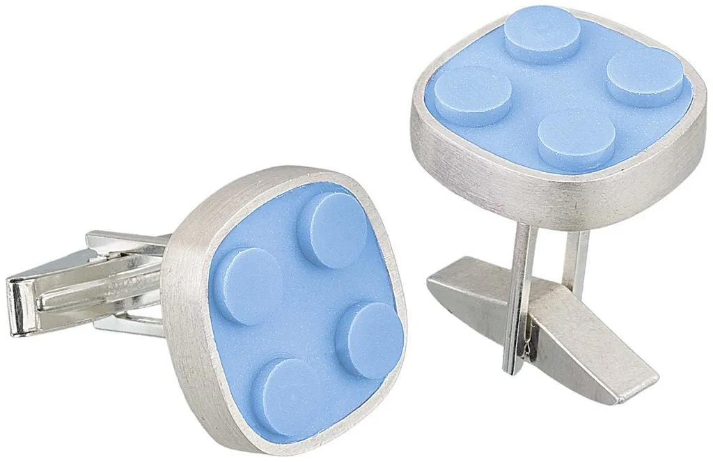 Rounded Brick Cuff Links