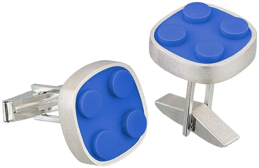 Rounded Brick Cuff Links
