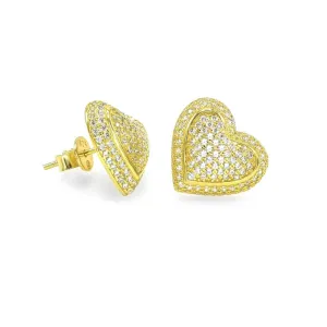 Rounded Heart Earring