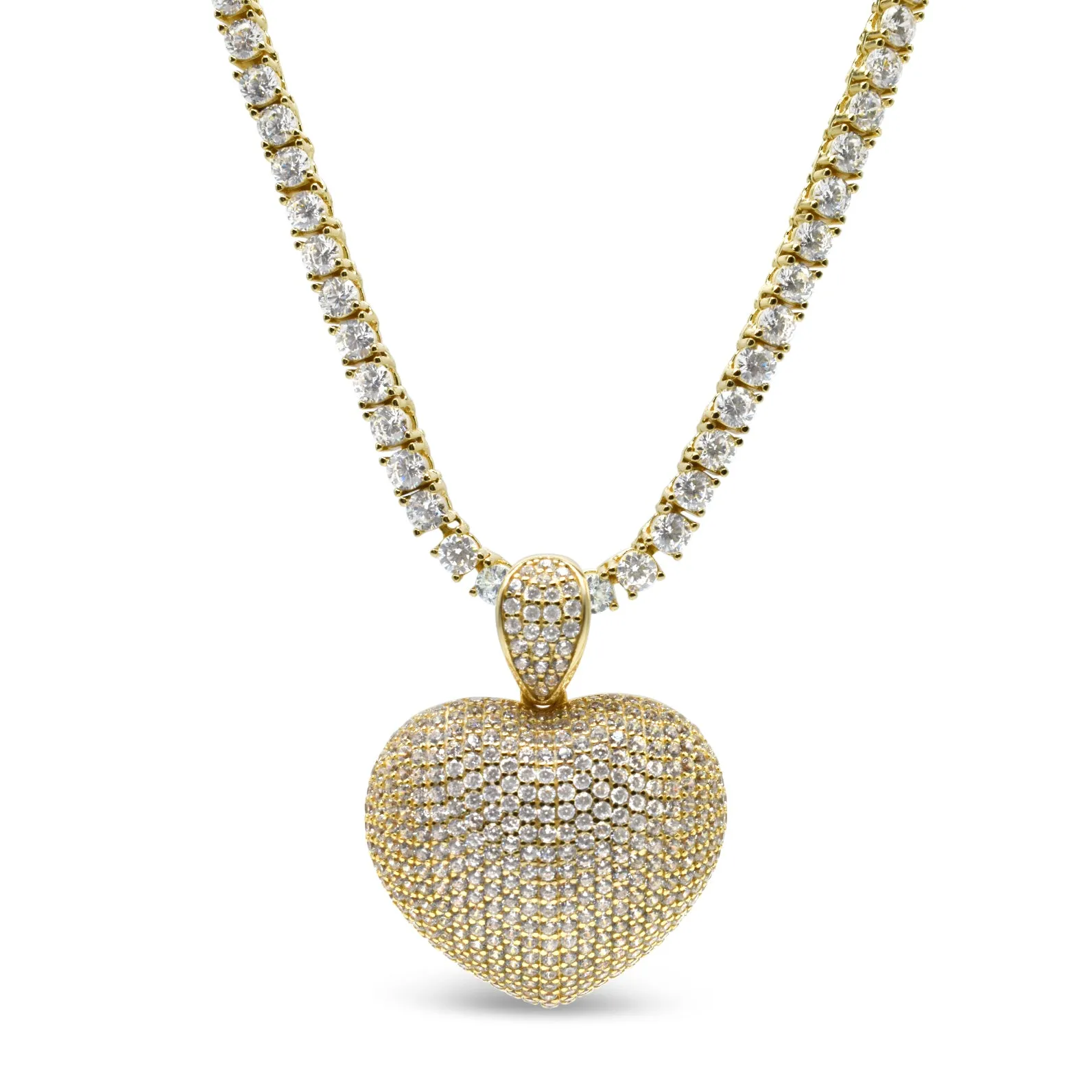 Rounded Heart Pendant