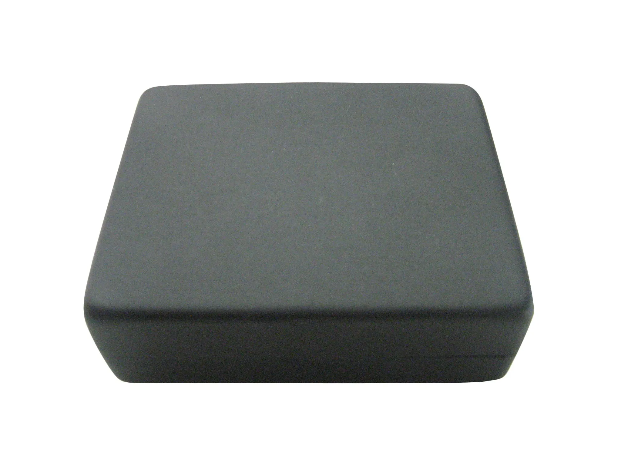 Rounded Square Black Line Cufflinks
