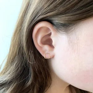 Rounded Square Studs