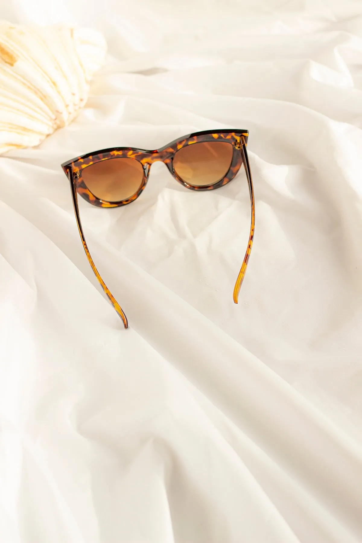 Rounded Super Cat Eye Sunglasses