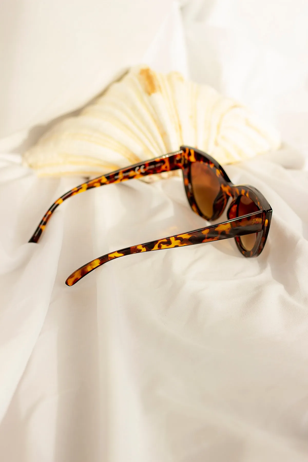 Rounded Super Cat Eye Sunglasses