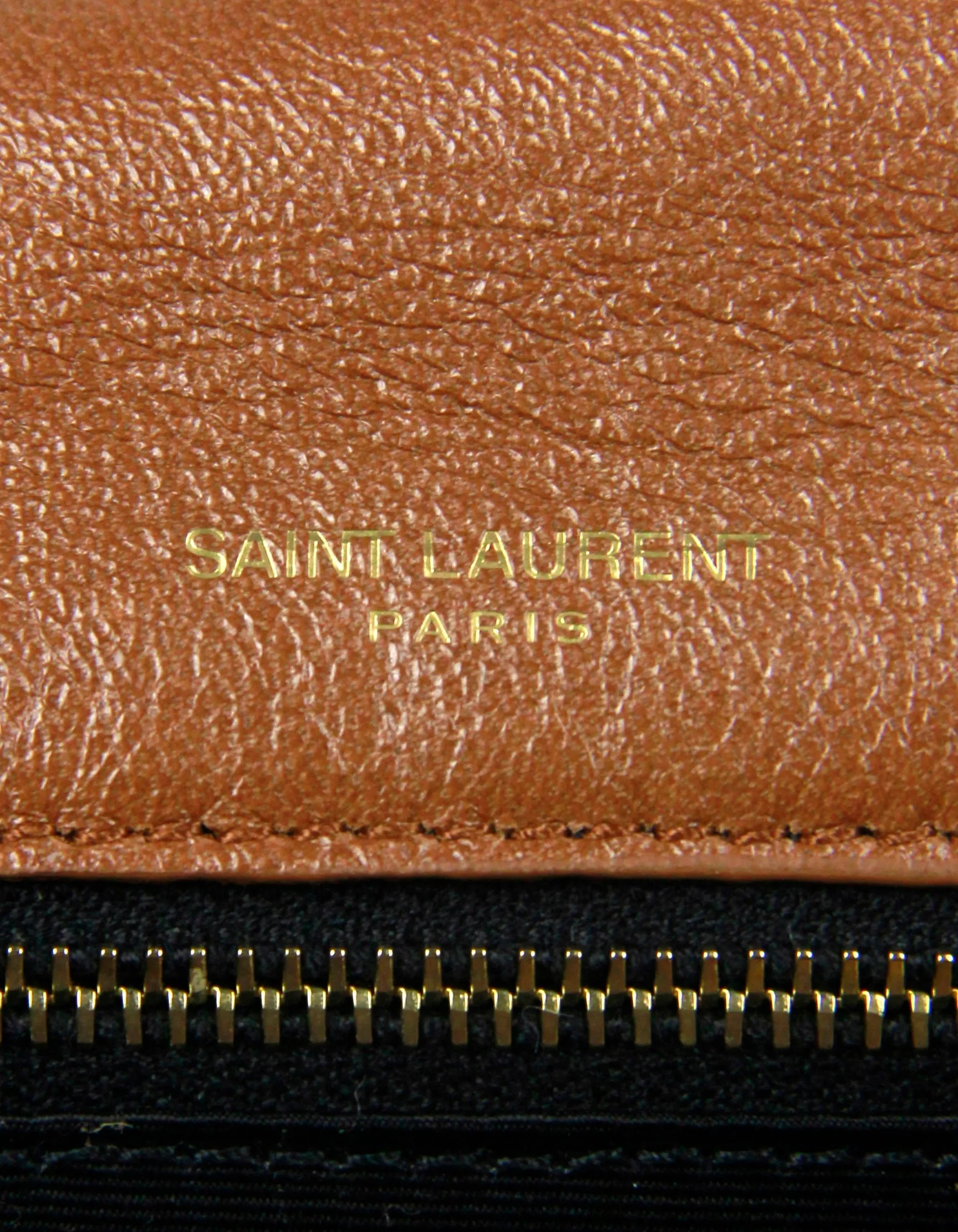 Saint Laurent Caramel Calfskin Medium Niki Chain Shoulder Bag