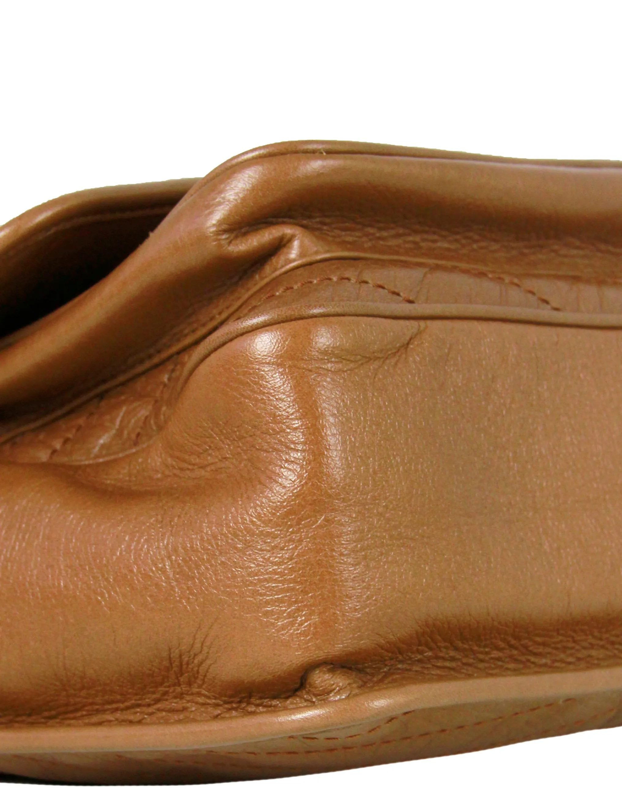 Saint Laurent Caramel Calfskin Medium Niki Chain Shoulder Bag