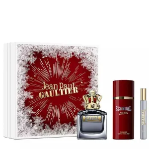 Scandal by Jean Paul Gaultier for Men 3.4 oz EDT 3pc Gift Set