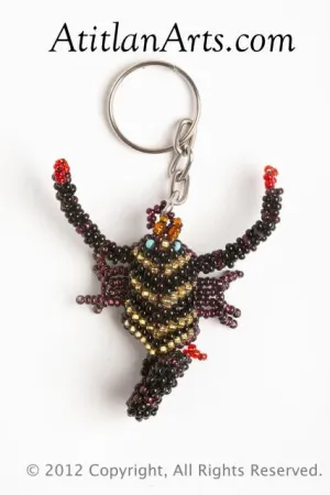 Scorpion, rounded gold/black [Insects]