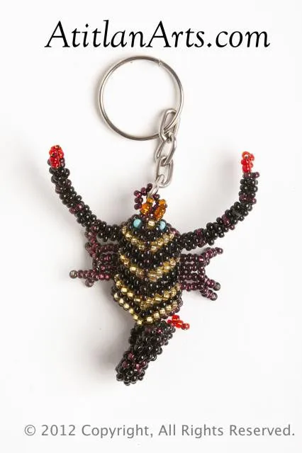 Scorpion, rounded gold/black [Insects]