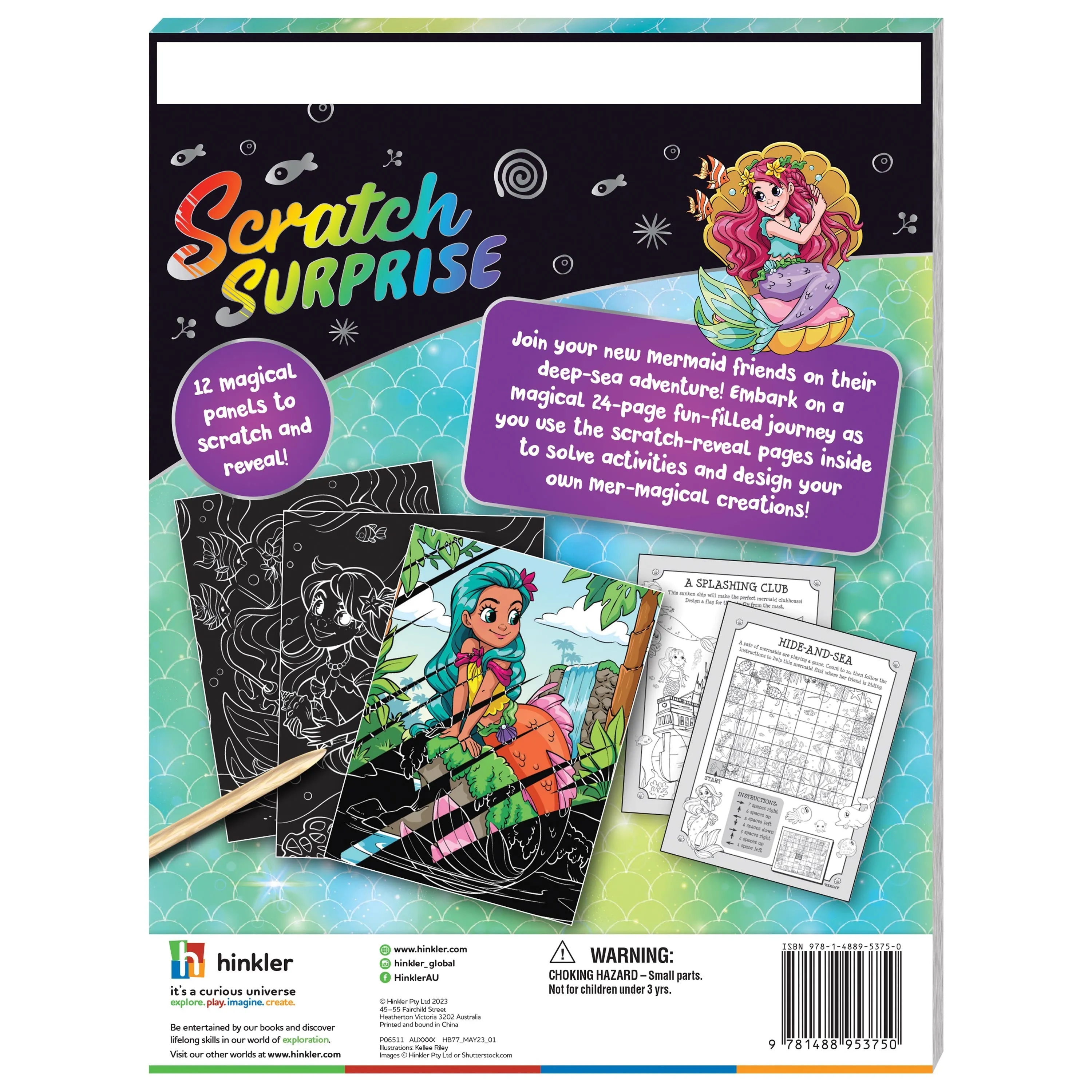 Scratch Surprise Mermaid Adventure