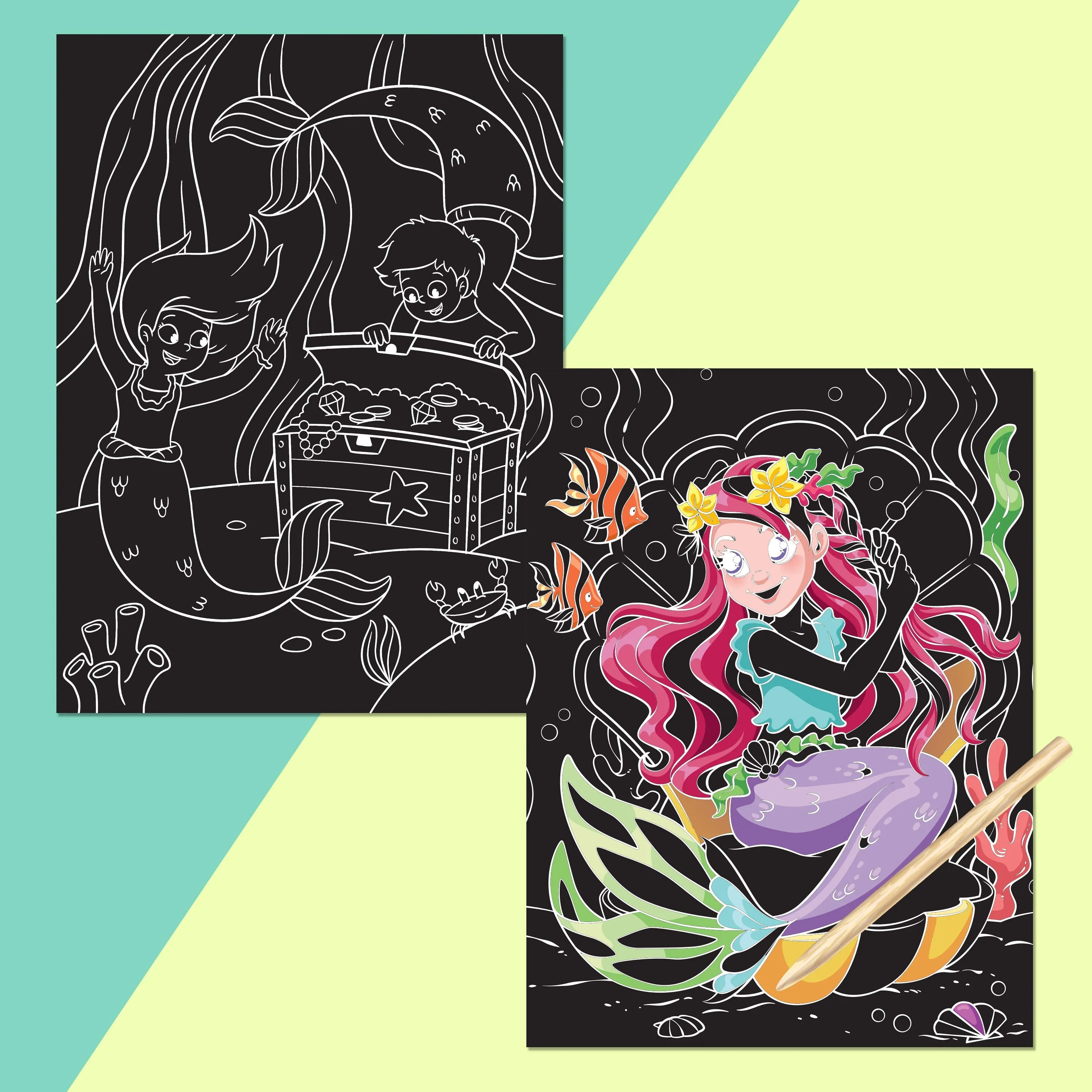 Scratch Surprise Mermaid Adventure