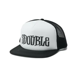 S/DOUBLE MID BLOCK FOAM TRUCKER - BLACK