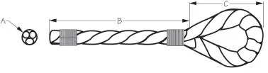 Seadog Twisted Nylon Dock Line