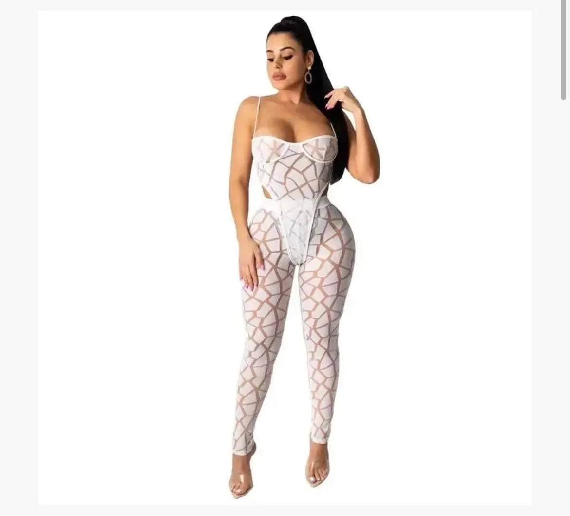 See- Through 2 Piece Set
