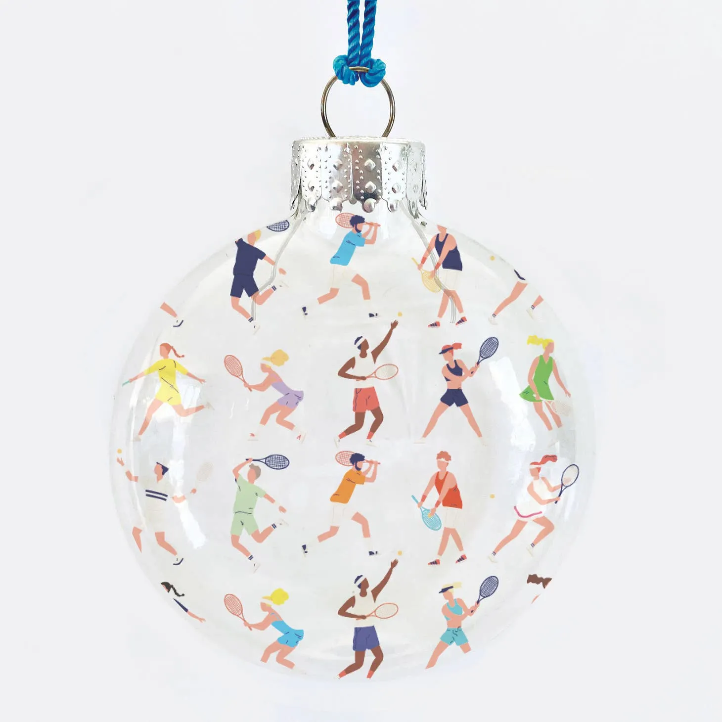 See Through Glass Holiday Ornament