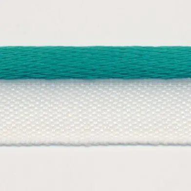 See-Through Piping Tape #22 Grass Green & White