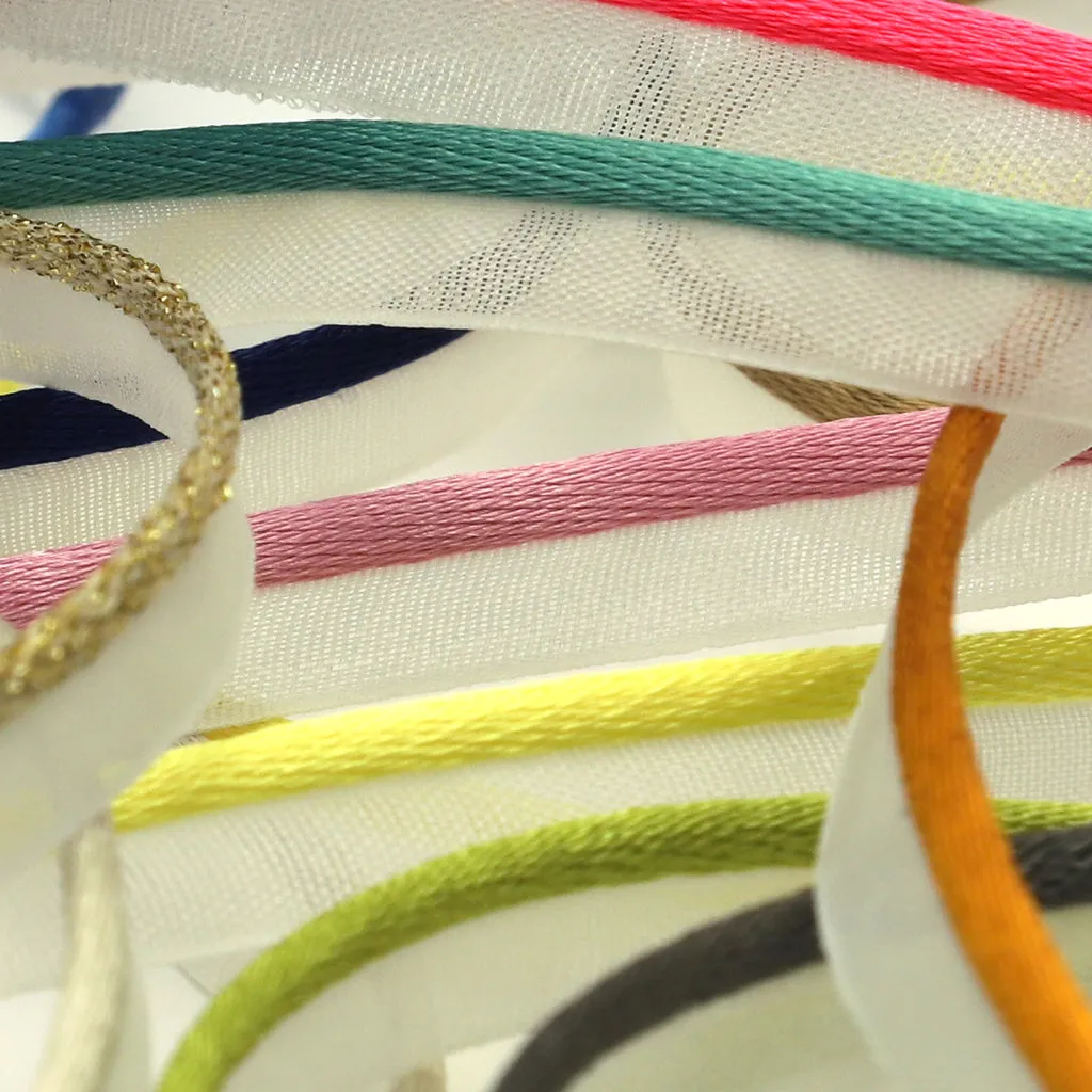 See-Through Piping Tape #32 Light Purple & White